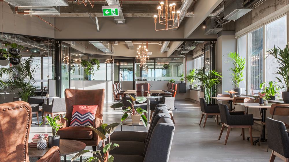 An interior shot of a Co-Working space in Melbourne