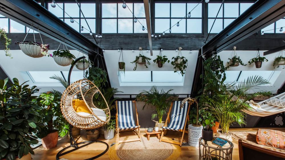 An interior shot of a Co-Working space in London