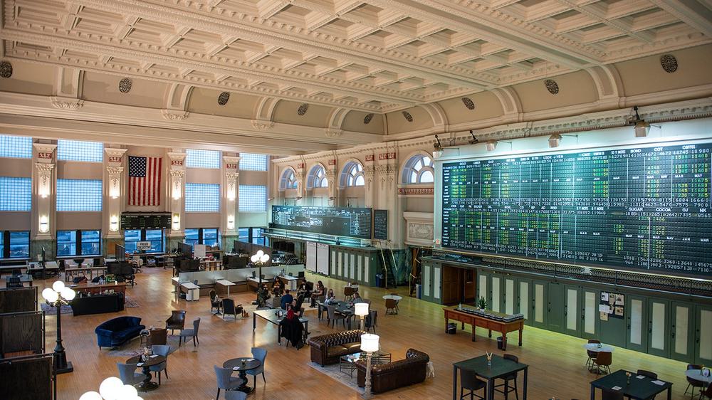 An interior shot of a Co-Working space in Minneapolis