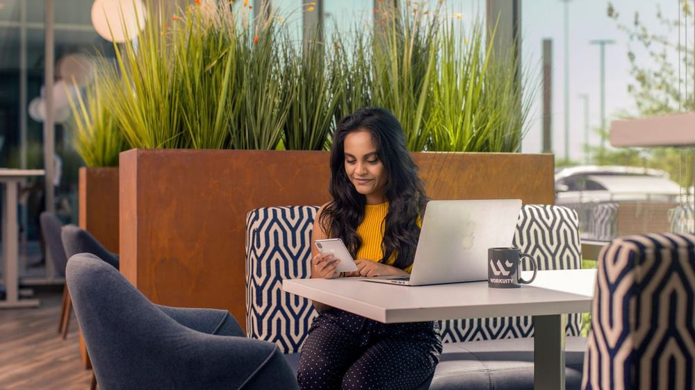 An interior shot of a Co-Working space in Phoenix
