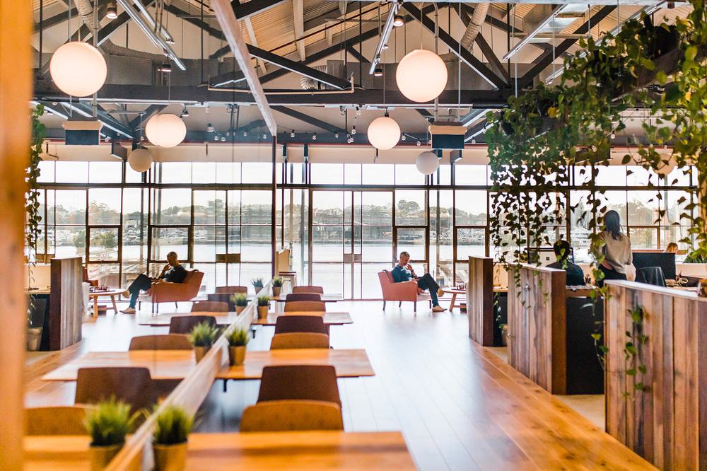 An interior shot of a Co-Working space in Sydney